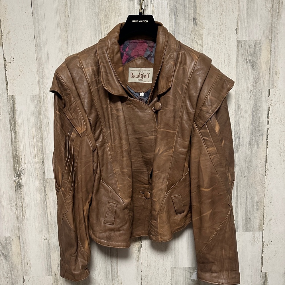 BEAUTIFULL PELLE  Vintage leather jacket